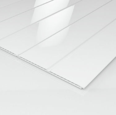 iCladd Simplas Double White Gloss 4000 x 250 x 8mm Pack Of 4